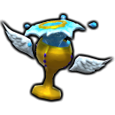 Aqua de Vida restores all health/resurrects